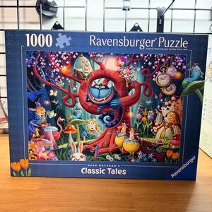 Ravensburger 1000 Piece Jigsaw Puzzle Classic Tales Alice in Wonderland